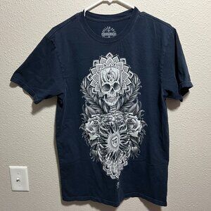 Men's Sullen Art Collective Joseph Haets Skeleton Eye Chakra T-Shirt - Size M
